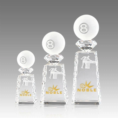 کرسٽل بليڪ 8 پول ٽرافيون